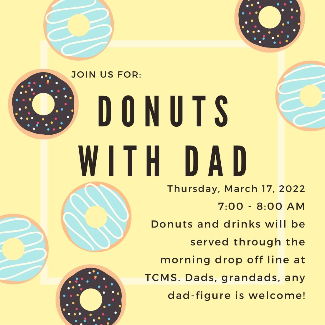 Donuts with Dad at TCMS